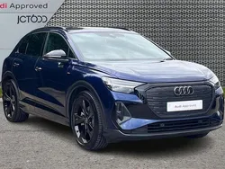 Blue Used 2025 Audi Q4 e-tron Black Edition SUV | £42,497 (Expensive)