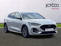 Silver Used 2022 Ford Focus ST-Line Hatchback | £15,300 (Fair price)