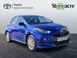 Blue Used 2022 Toyota Yaris Hybrid Hatchback | £14,777 (Good price)