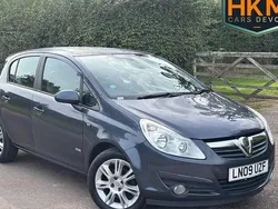 Blue Used 2009 Vauxhall Corsa Design Edition Hatchback | £4,495 (Super price)