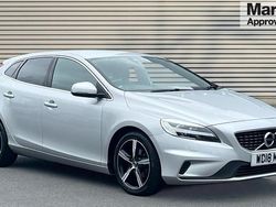 Silver Used 2018 Volvo V40 R-Design Estate | £10,760 (Fair price)