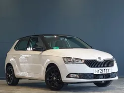 White Used 2021 Skoda Fabia Colour Edition Hatchback | £13,998 (Fair price)
