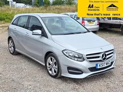 Silver Used 2017 Mercedes B180 MPV | £10,888 (Fair price)