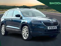 Blue Used 2018 Skoda Karoq SE L SUV | £12,495 (Good price)
