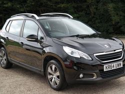 Black Used 2015 Peugeot 2008 Active SUV | £4,395 (Fair price)