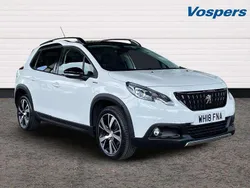 White Used 2018 Peugeot 2008 GT-line SUV | £12,500 (A bit pricey)