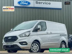 Silver Used 2022 Ford Transit Custom Limited Van | £22,994 (Fair price)