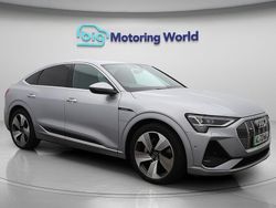 Silver Used 2022 Audi e-tron S-Line SUV | £20,800 (Good price)