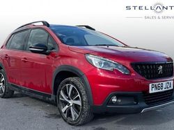 Red Used 2018 Peugeot 2008 GT-line SUV | £9,464 (Fair price)