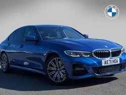 Blue Used 2021 BMW 330 M Sport | £25,990 (Fair price)