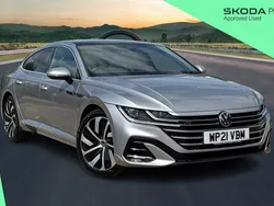 Silver Used 2021 VW Arteon R-line Hatchback | £20,990 (Good price)
