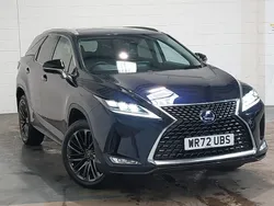 Blue Used 2022 Lexus RX450h SUV | £35,298 (Fair price)