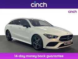 White Used 2023 Mercedes CLA180 AMG Line Premium Sedan | £23,049 (Fair price)