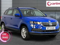 Blue Used 2021 Skoda Karoq SE Technology SUV | £16,000 (Expensive)