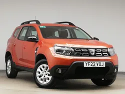 Orange Used 2022 Dacia Duster Comfort SUV | £14,498 (Fair price)