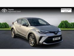 Silver Used 2021 Toyota C-HR SUV | £23,570 (Expensive)