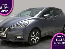 Grey Used 2019 Nissan Micra Tekna Hatchback | £10,653 (Fair price)