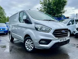 Silver Used 2020 Ford Transit Custom Limited Van | £13,495 (Good price)
