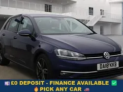 Blue Used 2018 VW Golf VII GT Hatchback | £11,499 (Good price)