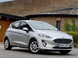 Silver Used 2017 Ford Fiesta Zetec Hatchback | £5,450 (Fair price)