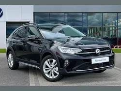 Deep black pearl New 2025 VW Taigo Match SUV | £22,113 (Fair price)