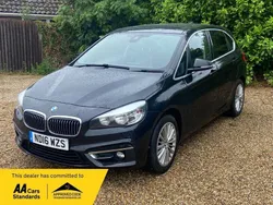 Black Used 2016 BMW 218 Active Tourer Luxury Line MPV | £7,399