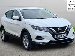 White Used 2020 Nissan Qashqai Acenta Premium SUV | £14,497 (Good price)