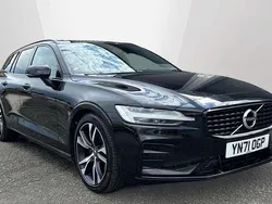 Black Used 2021 Volvo V60 R-Design Estate | £25,199 (Fair price)