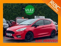 Red Used 2018 Ford Fiesta ST-Line Hatchback | £8,695 (Fair price)