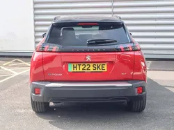 Red Used 2022 Peugeot e-2008 Premium SUV | £15,831 (Fair price)