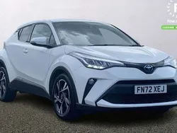 White Used 2022 Toyota C-HR Design SUV | £18,699 (Fair price)