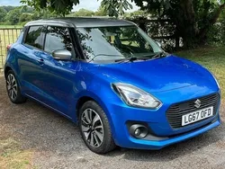 Blue Used 2017 Suzuki Swift SZ5 Hatchback | £7,500 (A bit pricey)