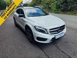 White Used 2015 Mercedes GLA250 AMG line SUV | £11,695 (Fair price)