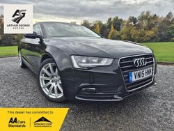 Black Used 2015 Audi A5 Sportback Design Hatchback | £8,990 (A bit pricey)