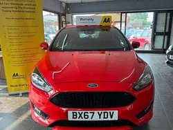 Red Used 2017 Ford Focus ST-Line Hatchback | £6,950 (Good price)