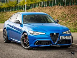 Blue Used 2020 Alfa Romeo Giulia Veloce Sedan | £24,500 (Fair price)
