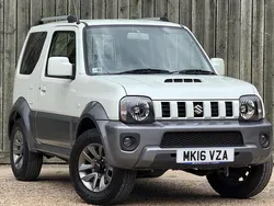White/grey Used 2016 Suzuki Jimny Adventure SUV | £15,500 (A bit pricey)