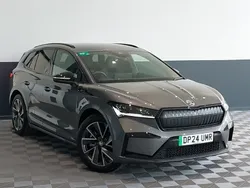 Grey Used 2024 Skoda Enyaq iV SportlinePlus SUV | £31,998 (Good price)