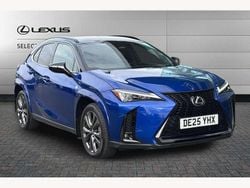 Azure blue with black roof Used 2025 Lexus UX 300h Sport Line SUV | £36,450 (Good price)