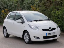 White Used 2011 Toyota Yaris Hatchback | £3,900 (Super price)