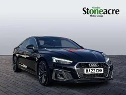 Black Used 2022 Audi A5 S-Line Coupe | £25,500 (Fair price)