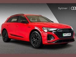 Red Used 2023 Audi Q8 e-tron Black Edition SUV | £46,500 (Fair price)