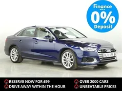 Blue Used 2020 Audi A4 Sport Sedan | £20,040 (A bit pricey)