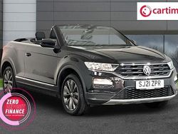 Black Used 2021 VW T-Roc Cabriolet Design Cabriolet | £17,750 (Expensive)
