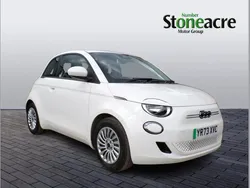 White Used 2023 Fiat 500e Action Hatchback | £13,995 (Fair price)
