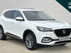 White Used 2023 MG HS Exclusive SUV | £15,422 (Fair price)