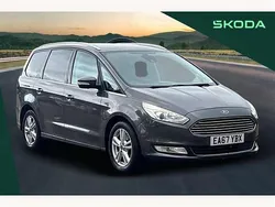 Grey Used 2017 Ford Galaxy Titanium MPV | £12,450 (Good price)