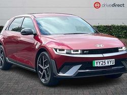Metallic ultimate red Used 2025 Hyundai Ioniq N Line Hatchback | £36,614