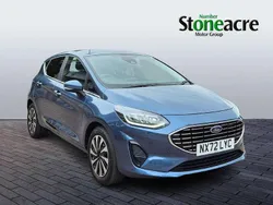 Blue Used 2022 Ford Fiesta Titanium Hatchback | £15,495 (Fair price)
