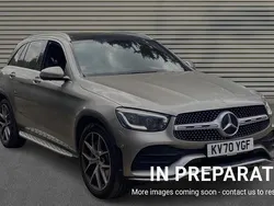 Silver Used 2020 Mercedes GLC300 AMG Line Premium SUV | £29,220 (A bit pricey)